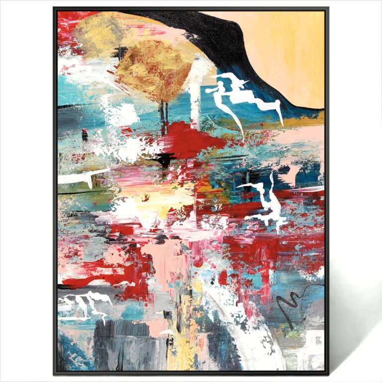 Extra large Colorful abstract Painting