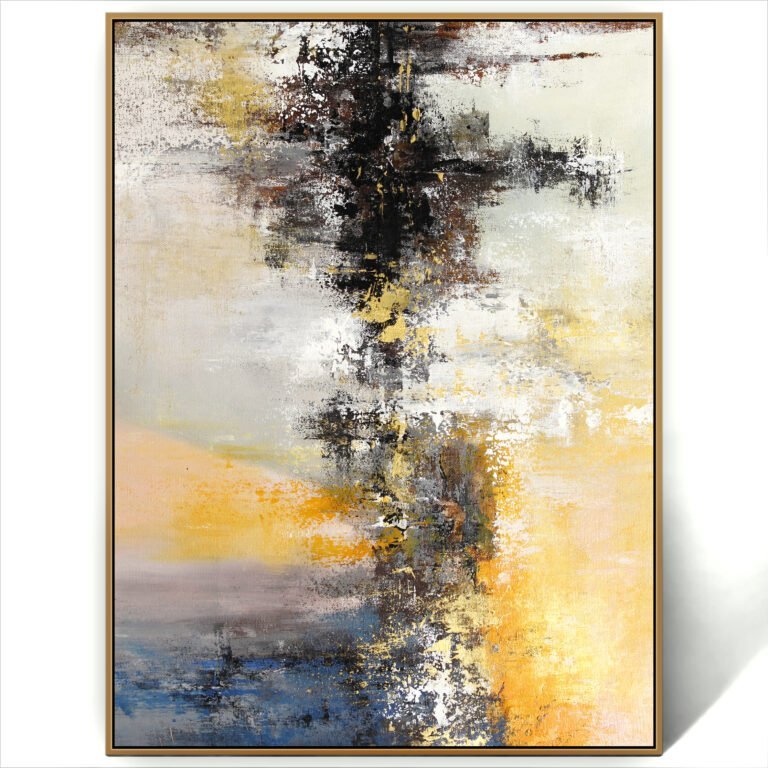 Abstract room decor painting