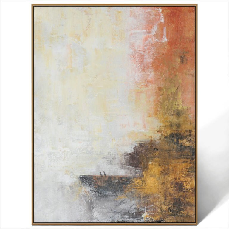 Abstract acrylic art canvas