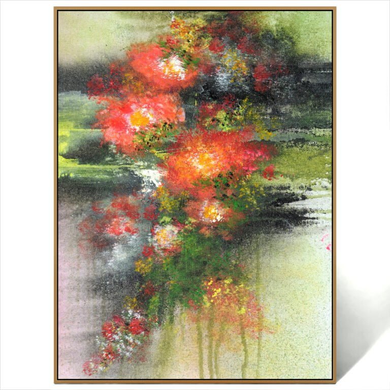 Flower Abstract wall art