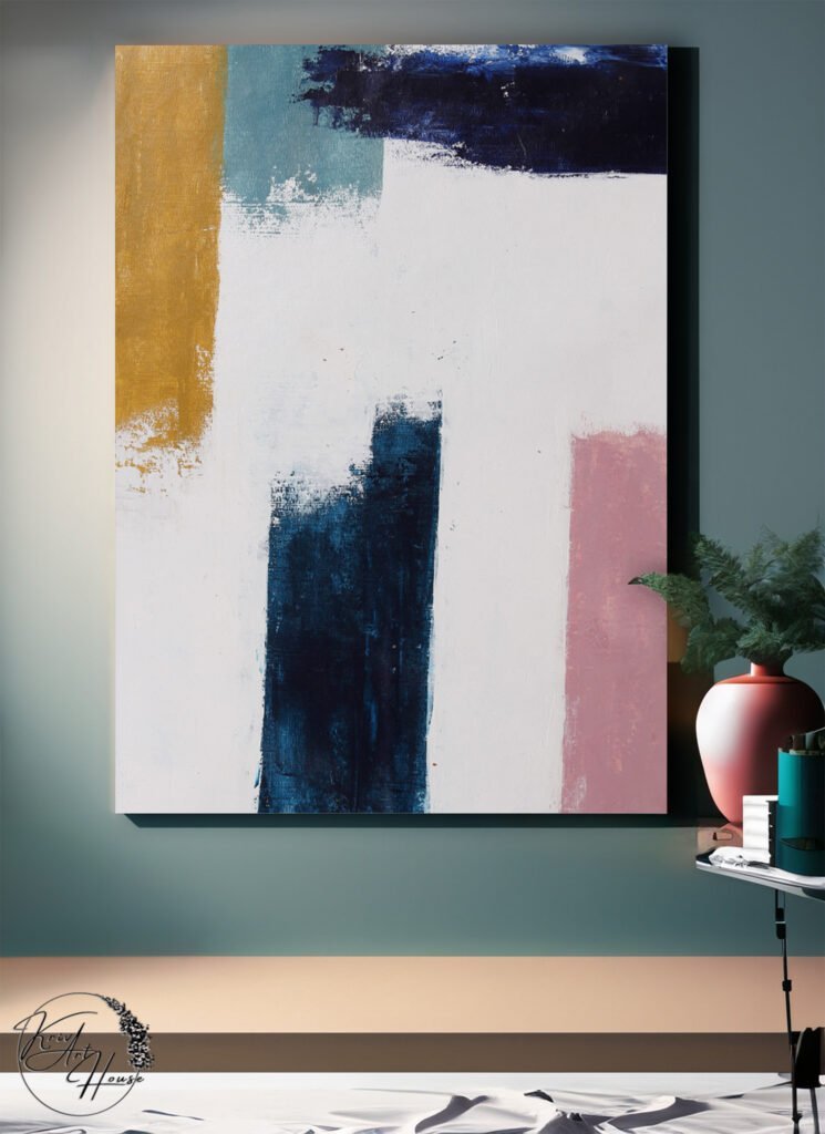 minimal abstract wall art