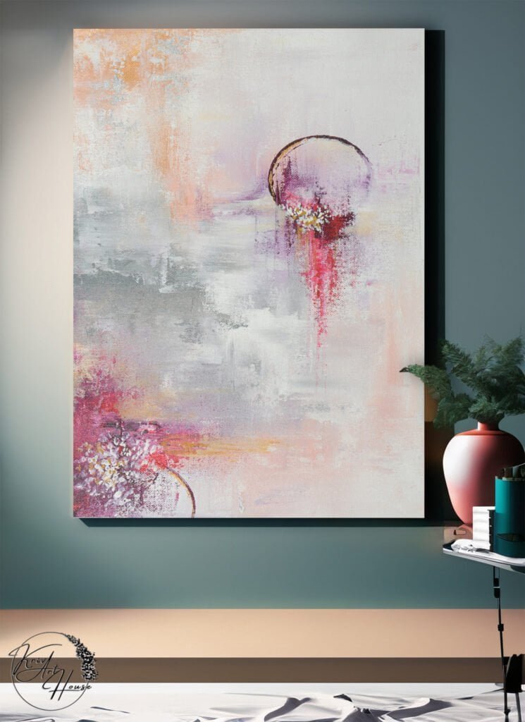 abstract art canvas