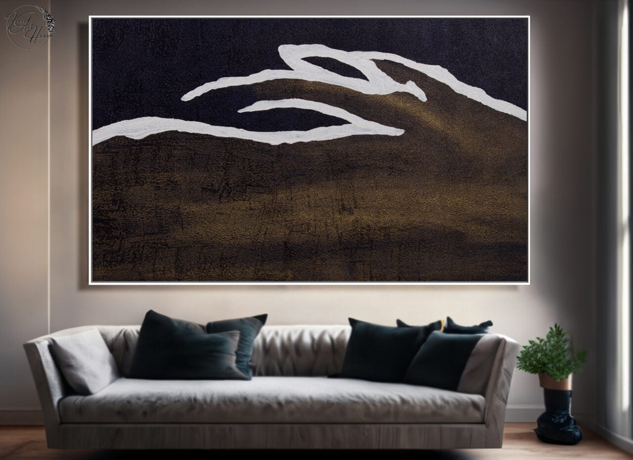 abstract art canvas painting