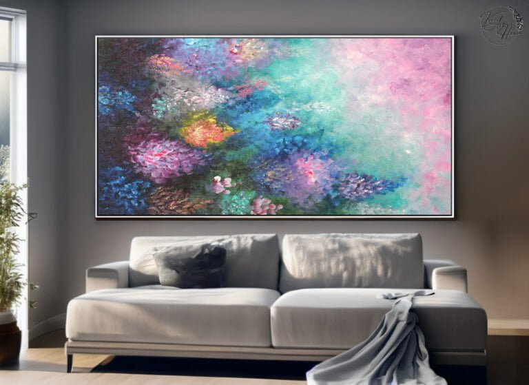 abstract art original oil painting