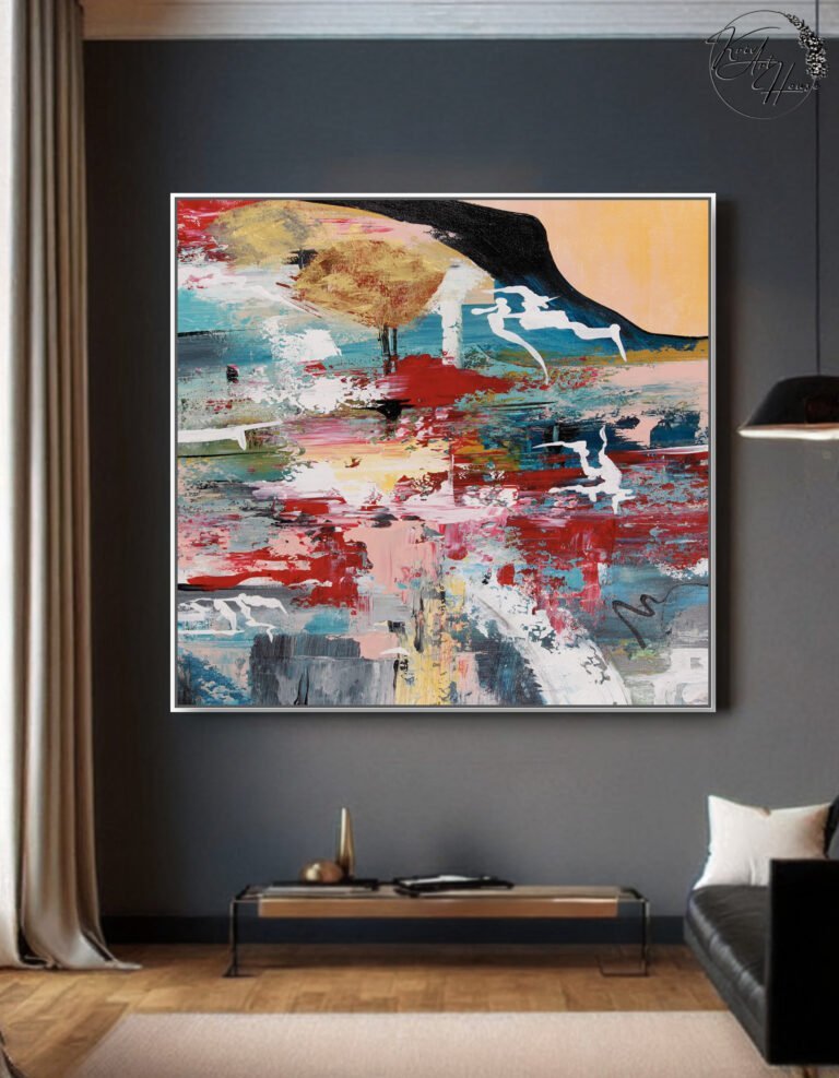 abstract large wall art