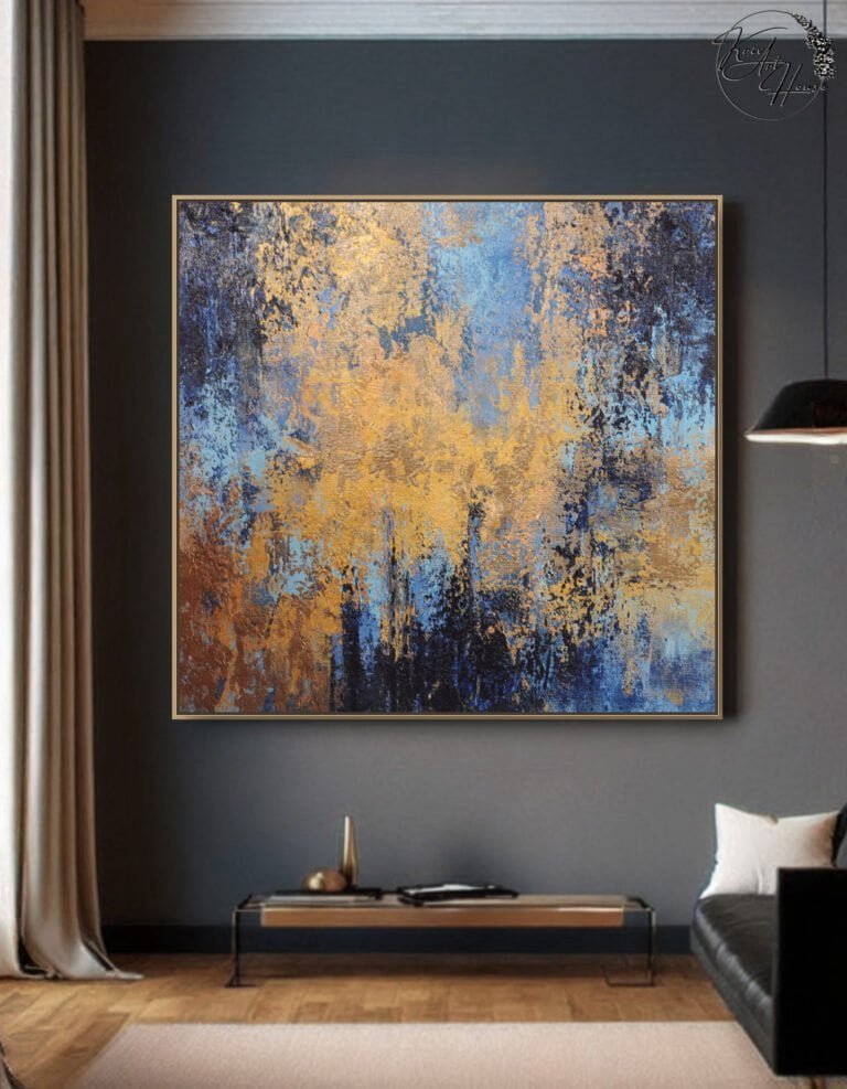 abstract large painting