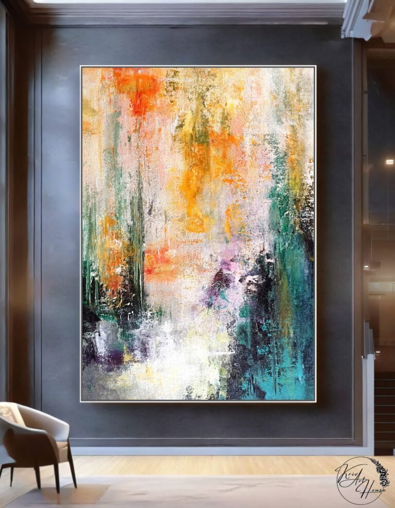 abstract modern painting