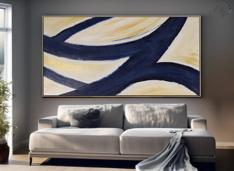 abstract canvas wall art painting