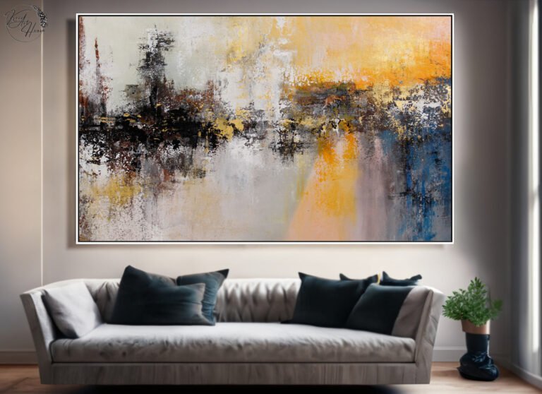 wall art abstract painting