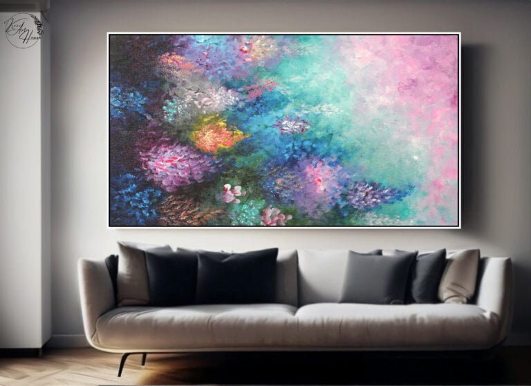 abstract art large painting