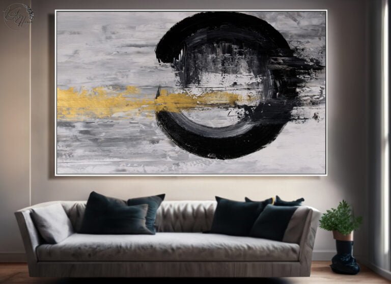 large abstract wall art