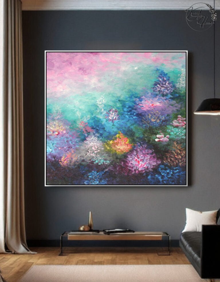 abstract canvas art original