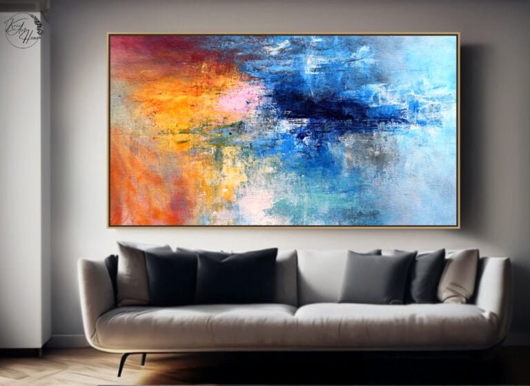 colorful abstract painting