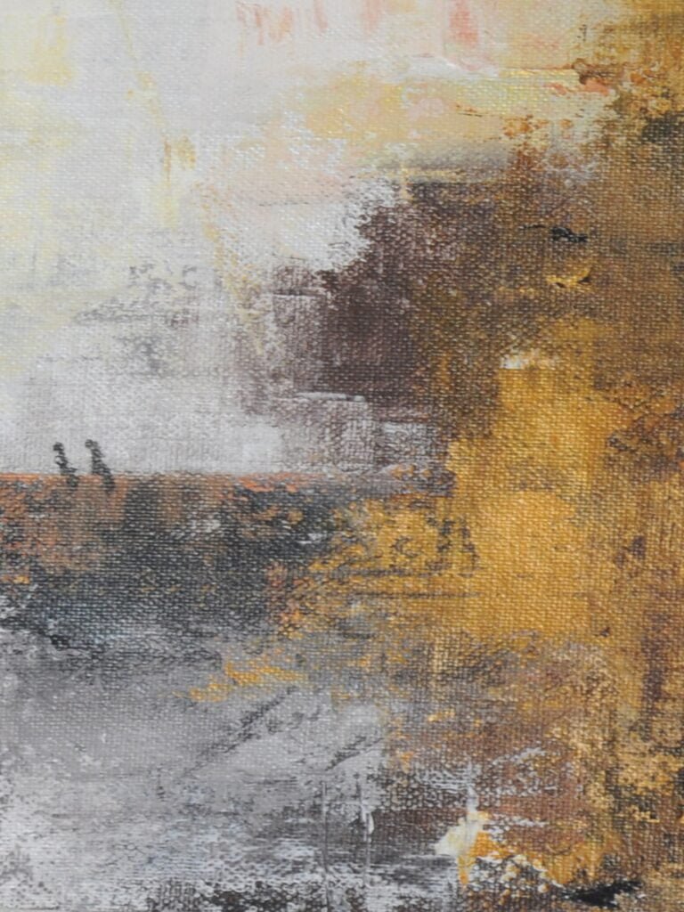 abstract painting beige