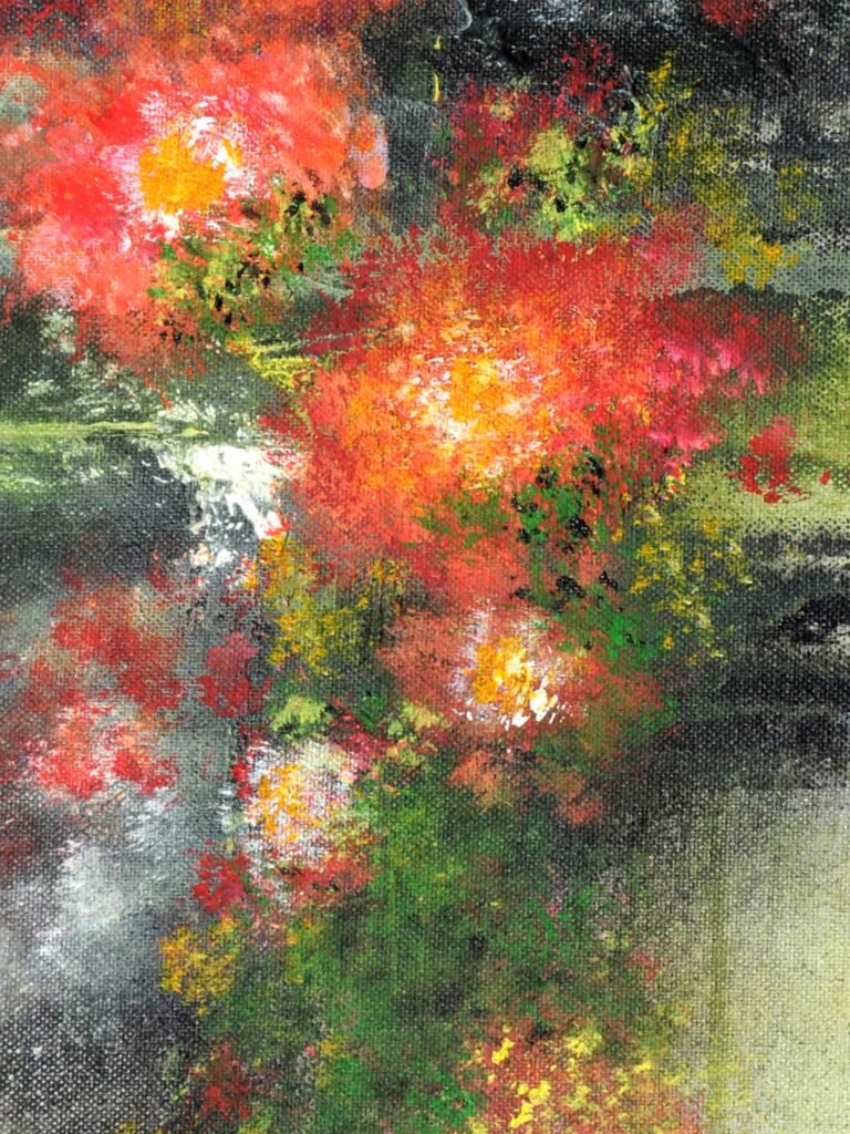 abstract floral art