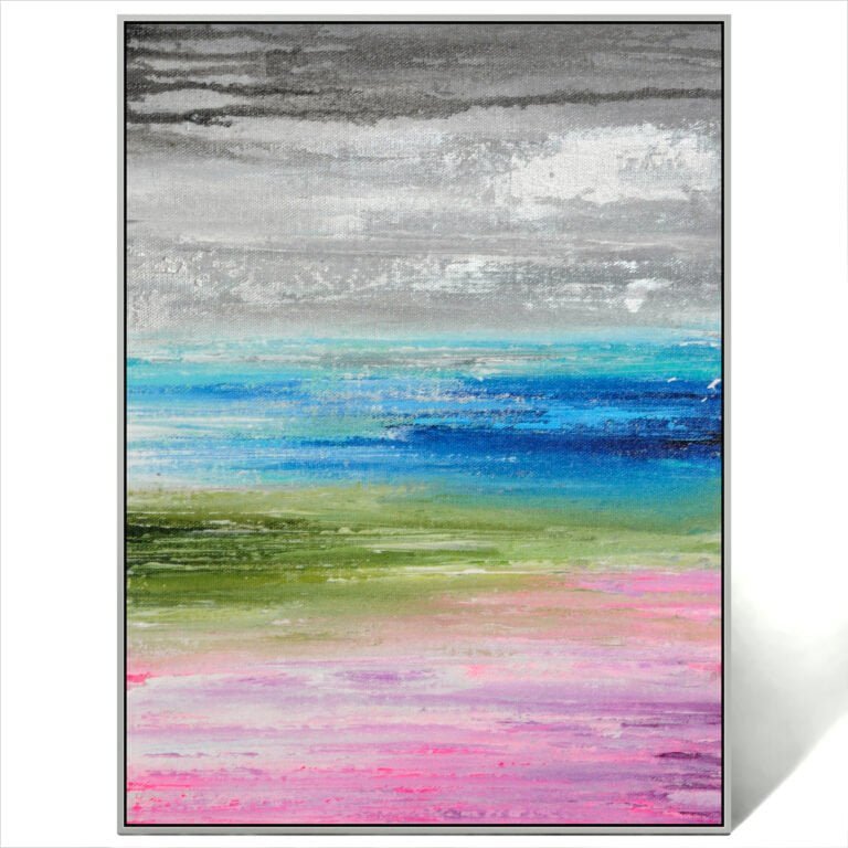 Large colorful abstract artwork