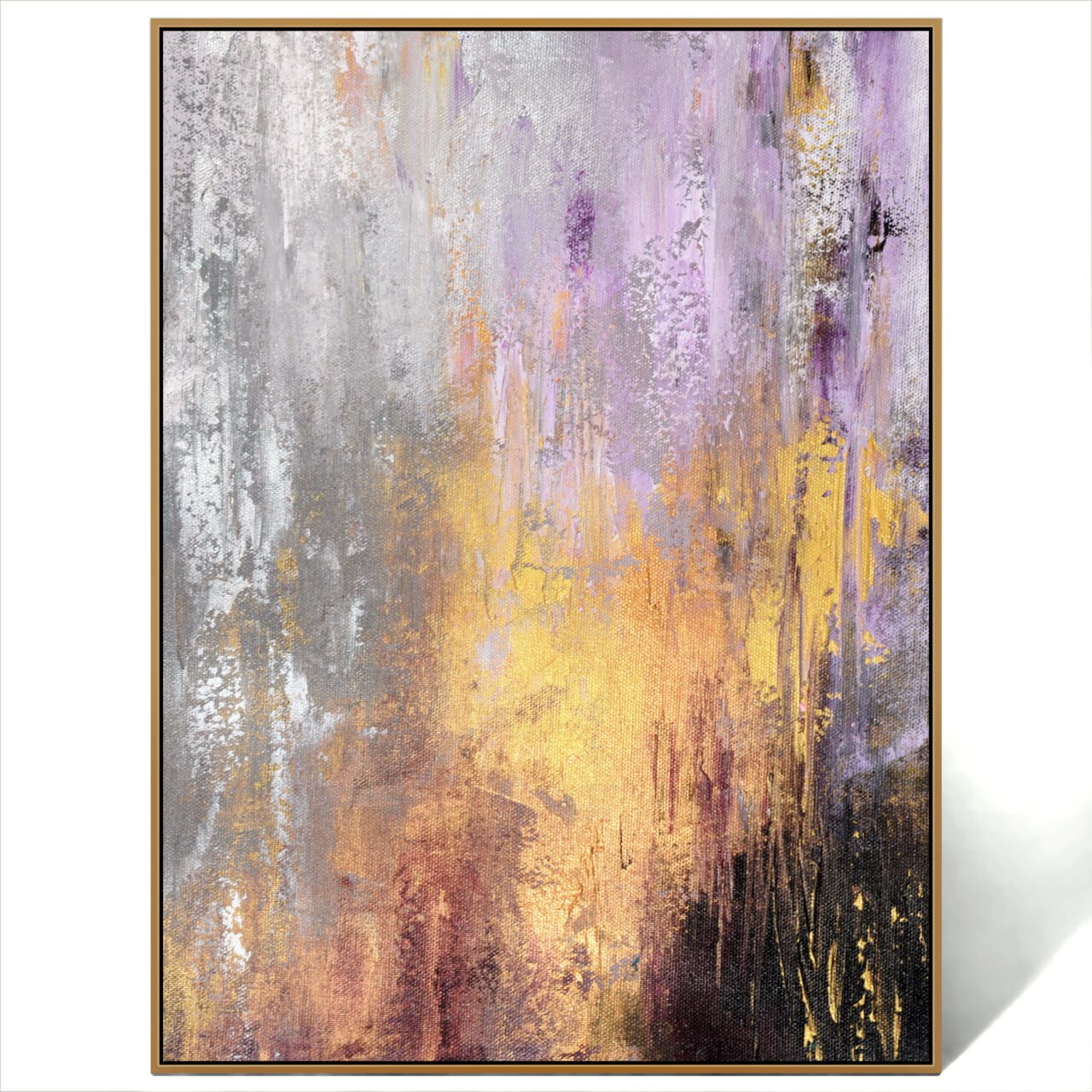 Palette Knife Art On Canvas Abstract Textured Wall Art Painting