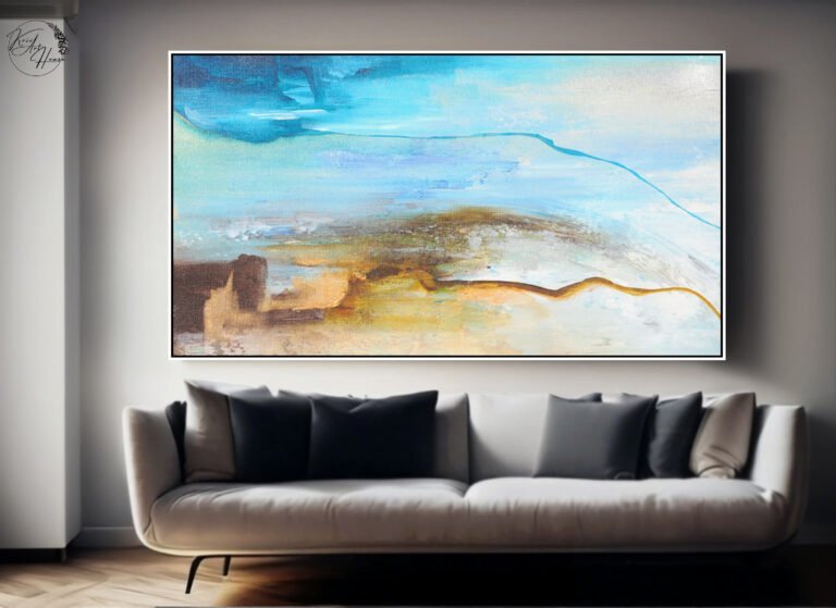 abstract painting wall art