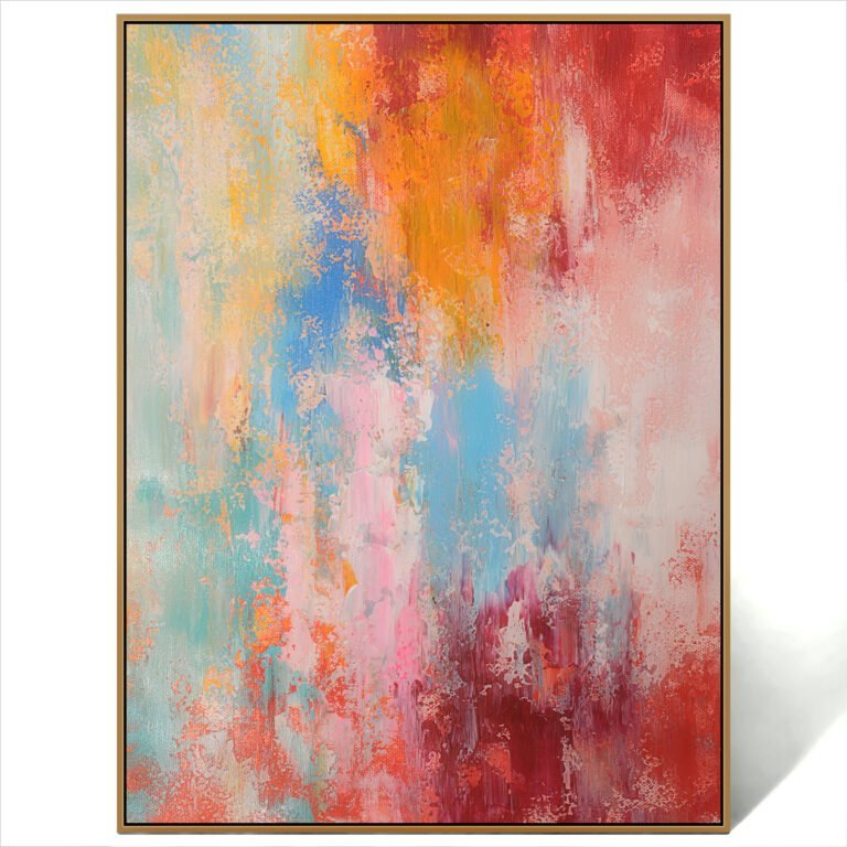 abstract colorful painting