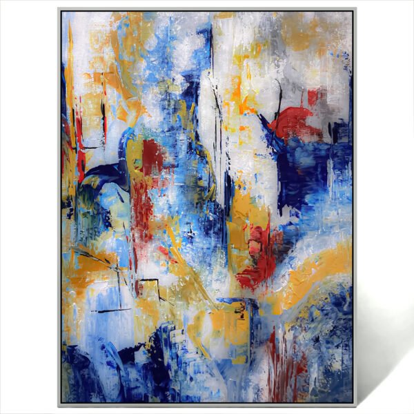 abstract textured painting canvas