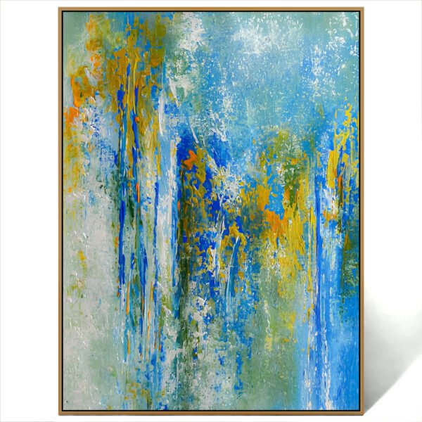 abstract textured artwork canvas