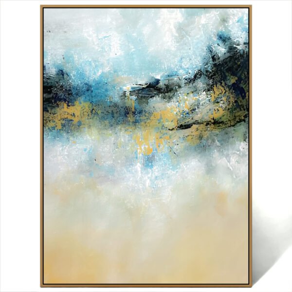 abstract landscape art painting