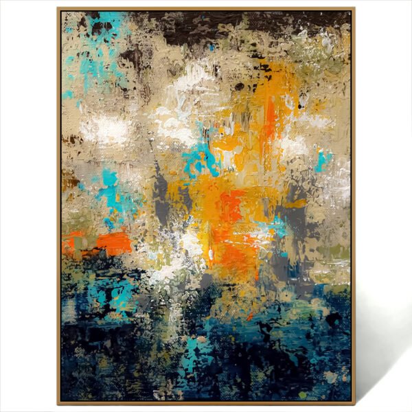 abstract modern textured art