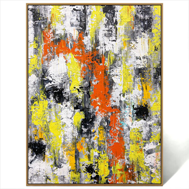 abstract multicolor painting