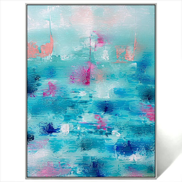 abstract seascape painting