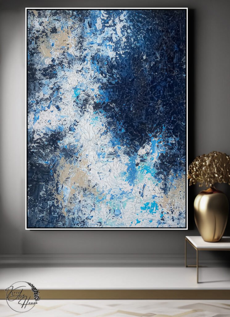 wall art painting textured