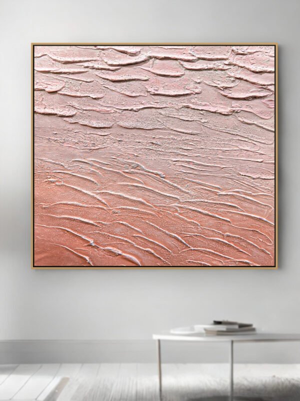 abstract waves painting