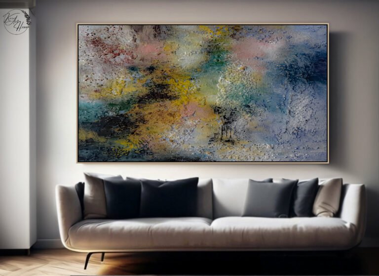 abstract painting space