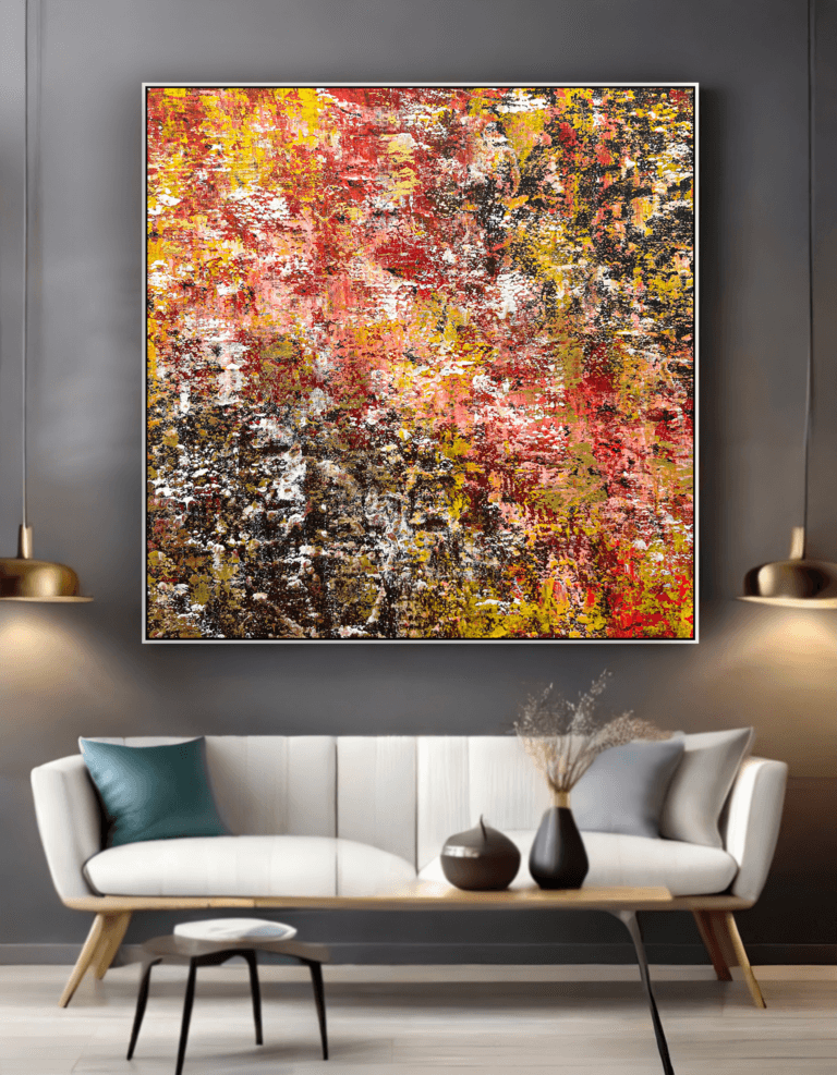 abstract painting canvas original