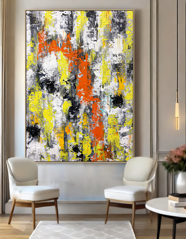 abstract wall decor