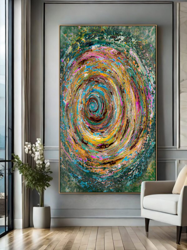 colorful abstract painting