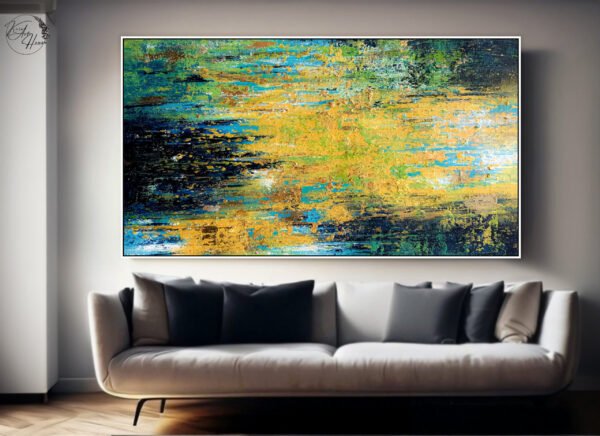 original abstract painting on canvas