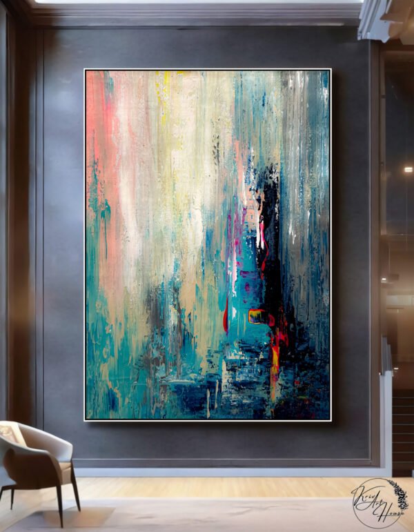 abstract painting oversized