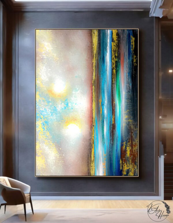 wall art abstract painting