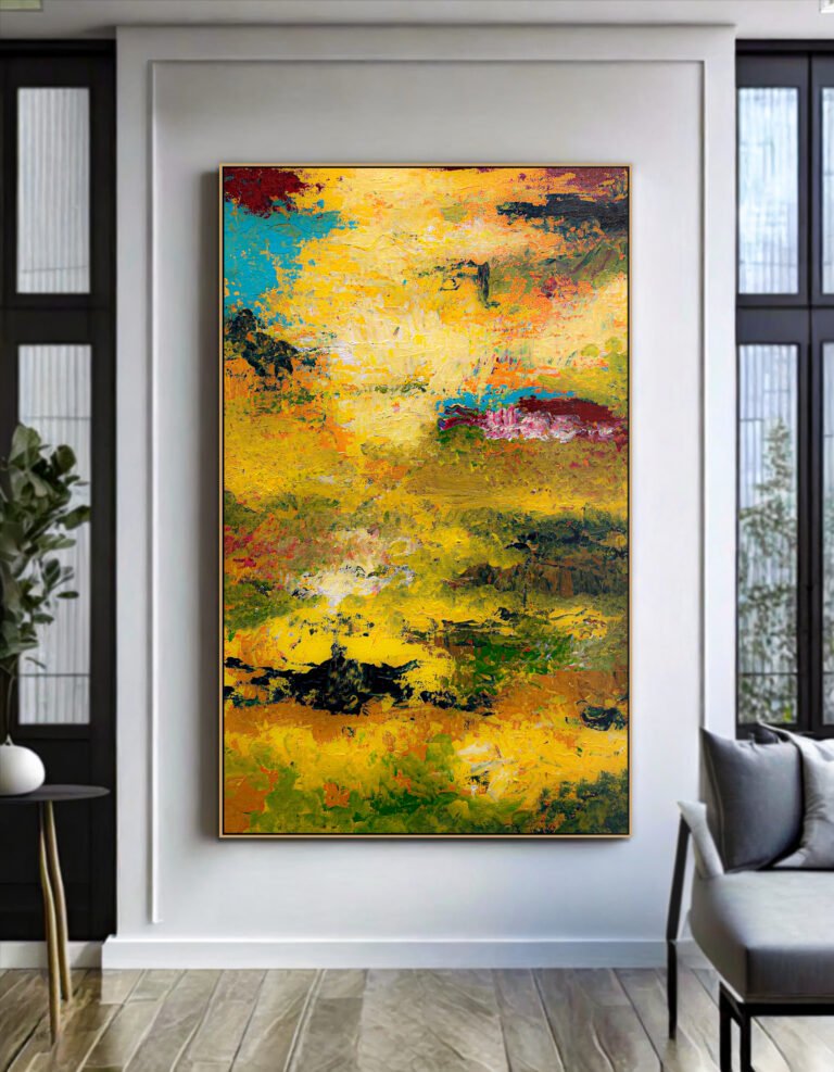 abstract wall art canvas