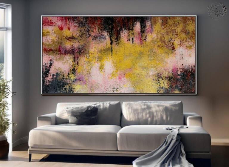 abstract painting wall art