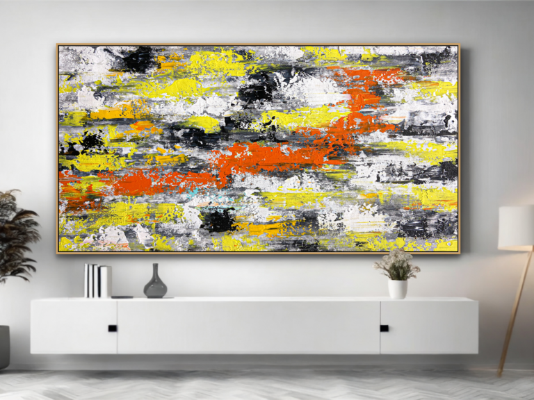 abstract wall art canvas