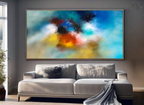 colorful abstract painting