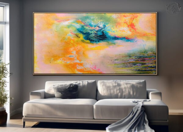 colorful abstract painting