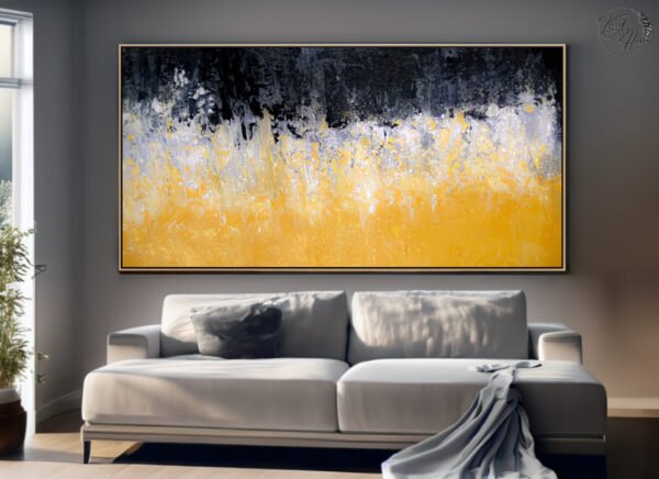 abstract painting wall art