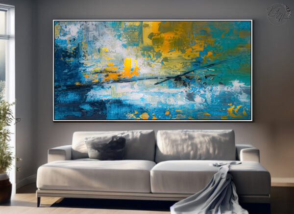 wall art abstract painting