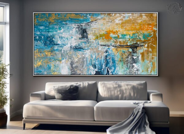 abstract art canvas