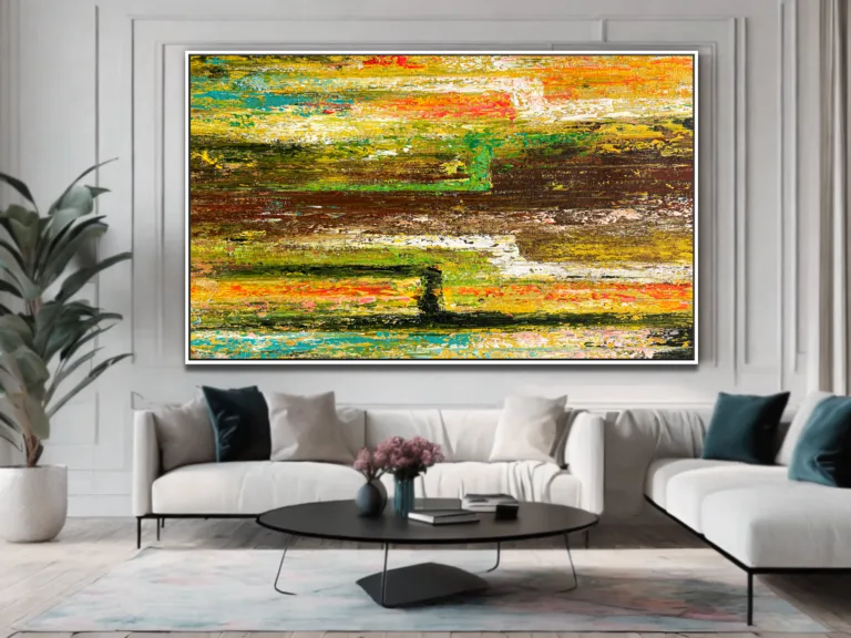 abstract canvas wall art painting