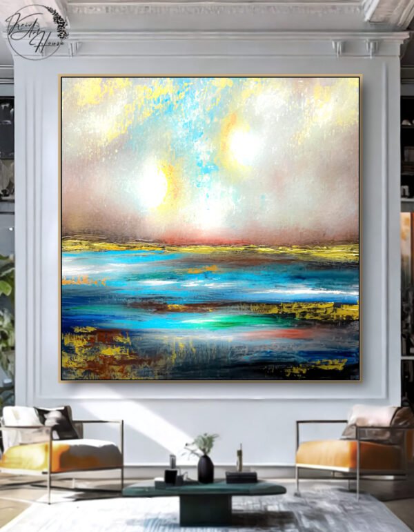 abstract painting wall art