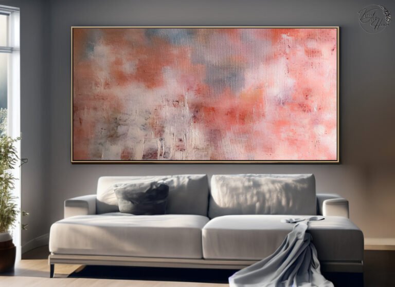 large painting on canvas