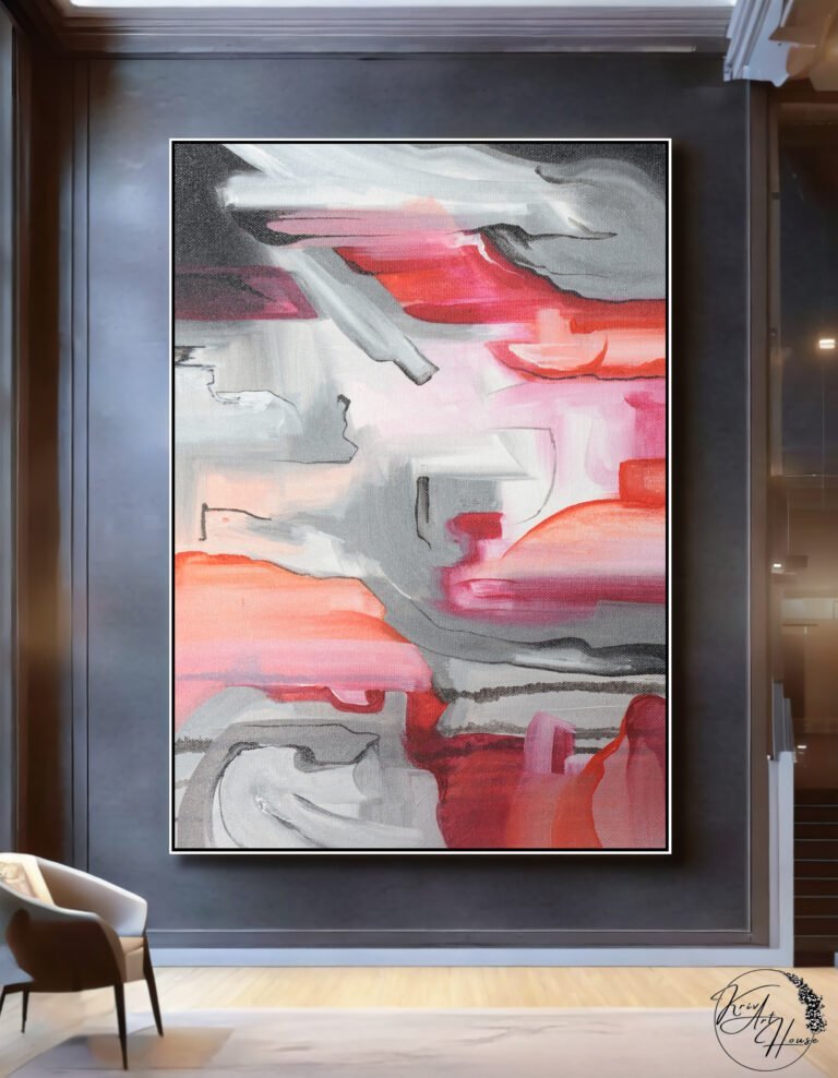 abstract decor wall painting